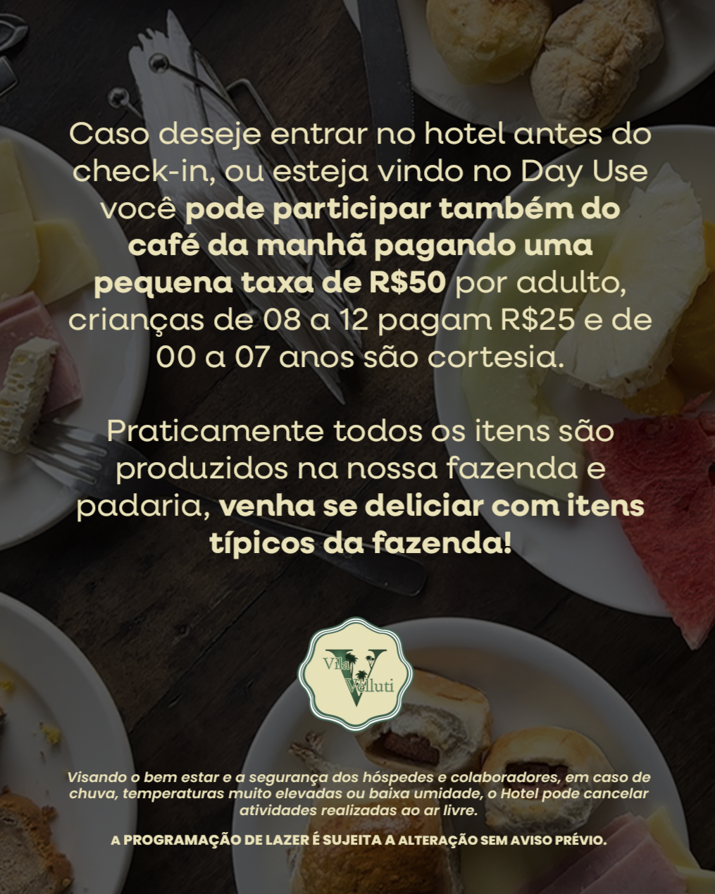 café da manhã