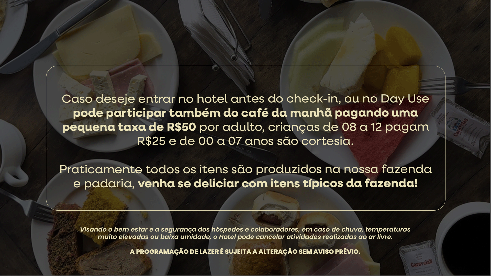 cafe da manha