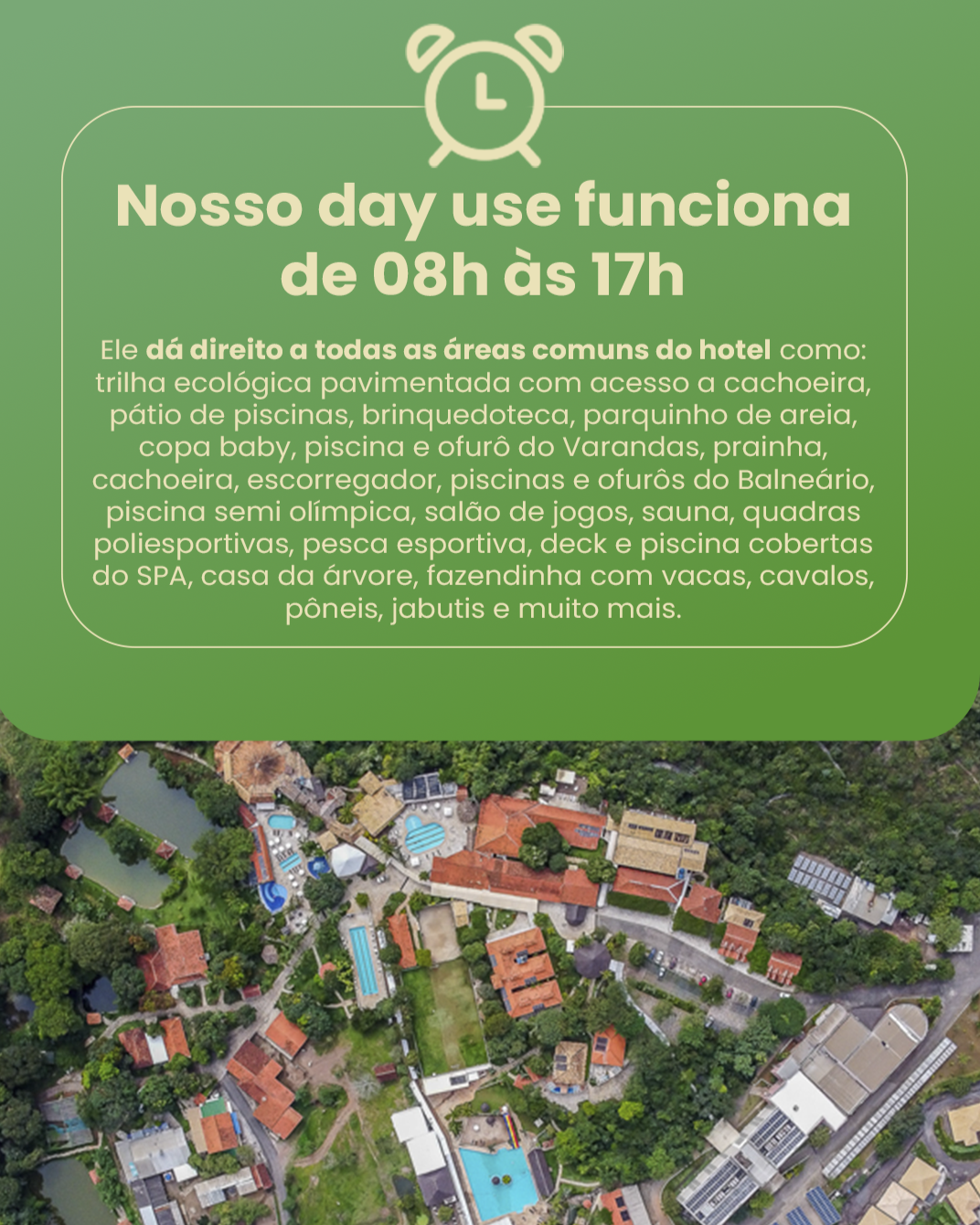 day use horario