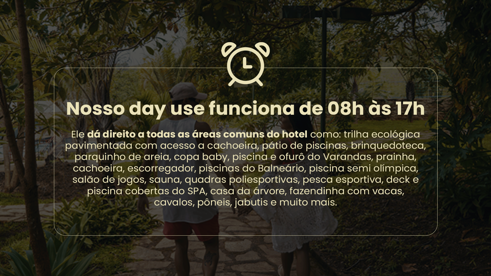 horario day use